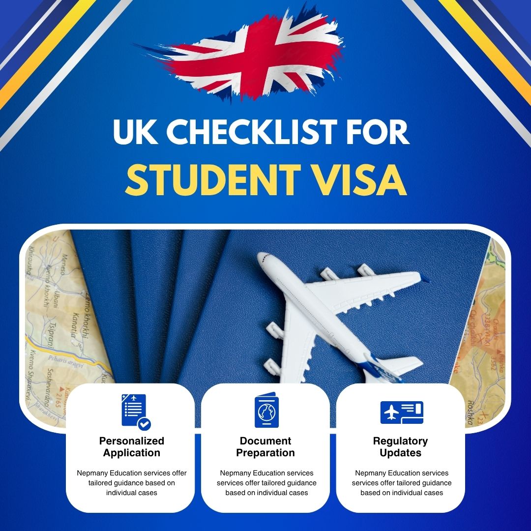 UK Checklist for Student Visa